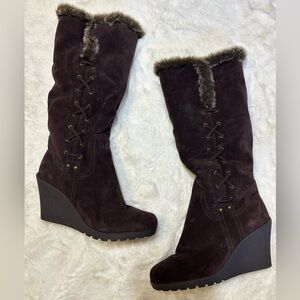 Kelsi Dagger Faux Fur Fifi Boots